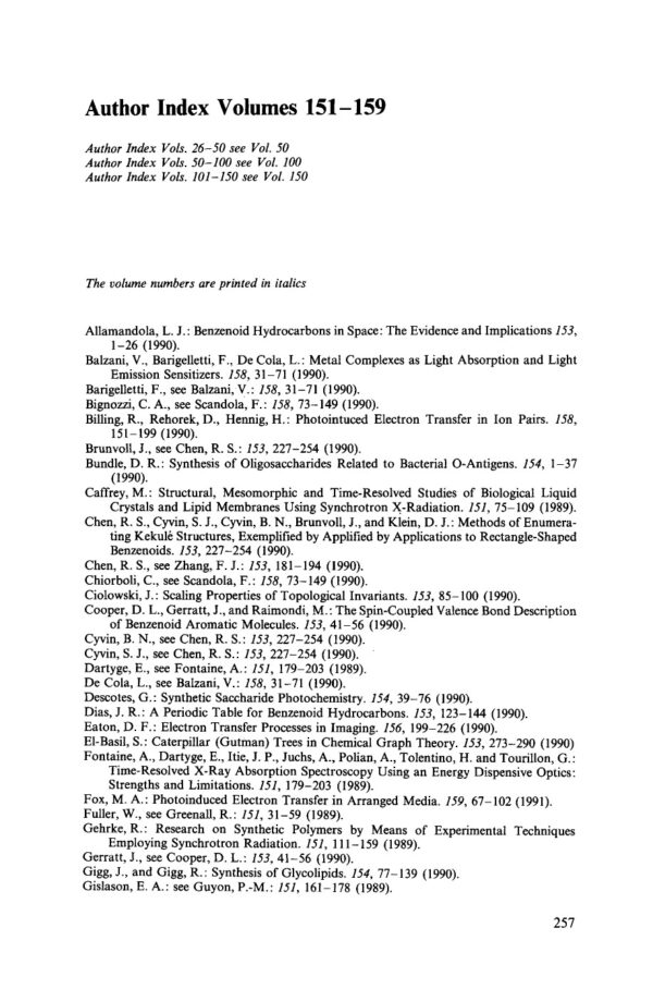 [PDF] Photoinduced Electron Transfer III Mattay J.