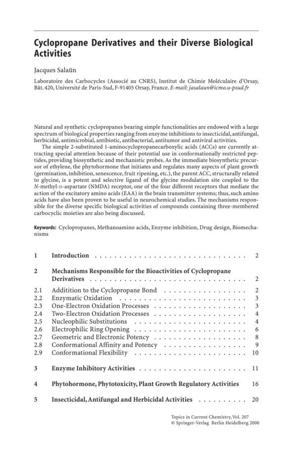 [PDF] Small Ring Compounds in Organic Synthesis VI De Meijere A.